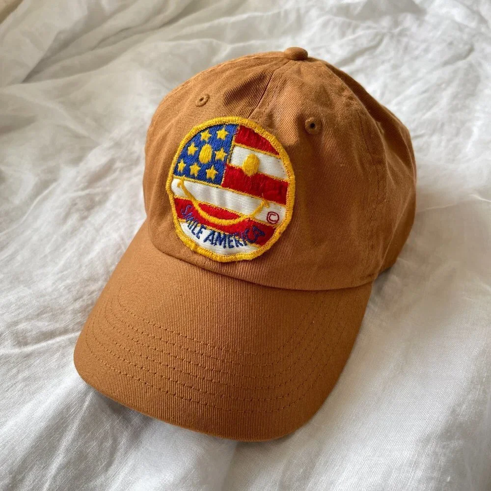 Smile America Smiley Face Dad Hat